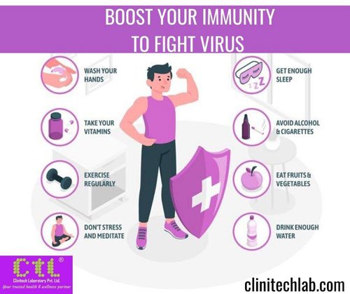 Boost your immunity to fight virus